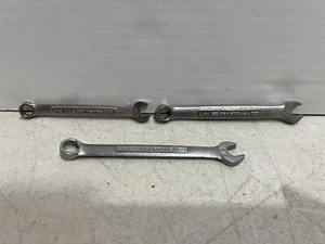 Craftsman -VV- 44691 5/16" & 44692 11/32” & 44693 3/8" 12 PT Comb Wrench - Picture 1 of 18