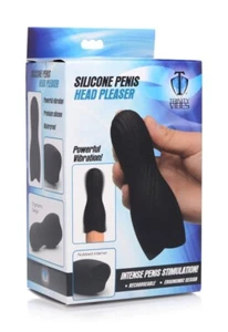 Vibrating Rechargeable Penis Pleaser Male Masturbator Silicone USB Rechargeable - Picture 1 of 15