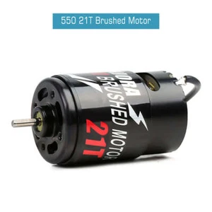 INJORA 550 3-SLOT Waterproof Brushed Motor 12T 21T 29T 35T 55Tfr 1/10 RC Crawler - Picture 1 of 18