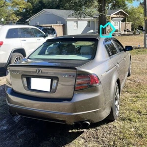 Stock 244R Rear Window Roof Spoiler Wing Fits 2004~2008 Acura TL Type S Sedan - Picture 1 of 12