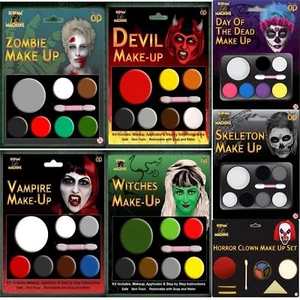 Halloween Make Up Face Paint Kit Choose Your Paint - Picture 1 of 2