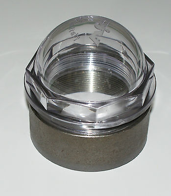Sight Glass MZ RIV 3  Dome Shape With Weld On Ring For Slurry Tanker  • 18.40£