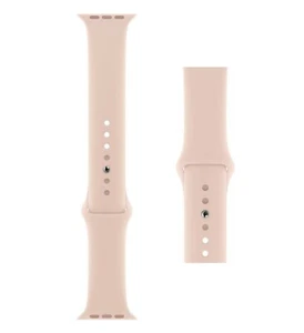 Genuine Apple Pink Sand Sport Band Fits Watch Sizes: 38mm 40mm 42mm OEM - Picture 1 of 3