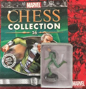 EAGLEMOSS MARVEL CHESS COLLECTION ISSUE 26 QUICKSILVER - Foto 1 di 1