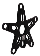 Chop Saw RETRO alloy BMX bicycle chainring spider 110mm bcd - BLACK