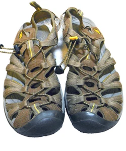 KEEN "Whisper" Damen Closed Toe Leder/Synthetik Sandalen, wasserdicht, Gr. 9 - Bild 1 von 3