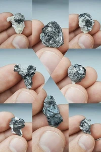 Natural Hematite Crystals Combine With Albite 20 Pcs Lot From Skardu Pakistan. - Picture 1 of 11