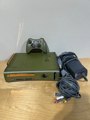 Consola Xbox 360 Halo 3 Edición Especial con Cables Mando PROBADO Funcionando Foto 1 de 4