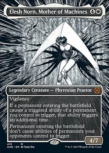 Elesh Norn, Mother of Machines - Step-and-Compleat Foil - Borderless Manga NM, E - Picture 1 of 1