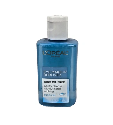 Loreal Paris - Loreal Eye Makeup Remover 4.0oz Bottle Oil Free MICELLES - Image 1 of 4