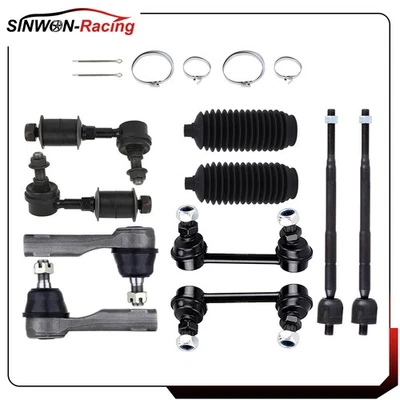 Barra estabilizadora de dirección delantera trasera para Nissan Altima 1998-01 10 piezas fuelle Foto 1 de 4