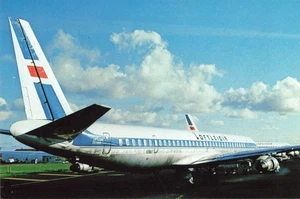 Postcard Airline Loftleidir DC8-63 No. 228 CC8. - Picture 1 of 2