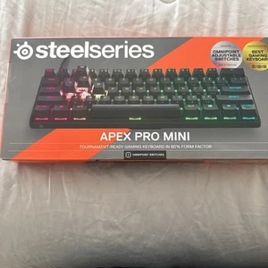 SteelSeries Apex Pro Mini Wireless 60% Keyboard - Picture 1 of 2