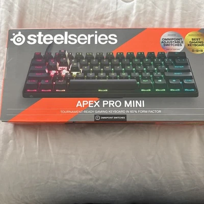 SteelSeries Apex Pro Mini Wireless 60% Keyboard - Image 1 of 2