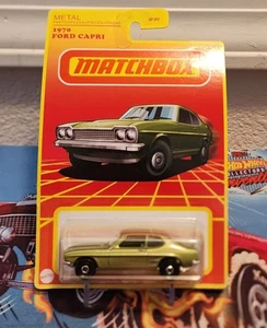 Ford Capri Serie Retro 2022 Matchbox 1970 verde - Imagen 1 de 3