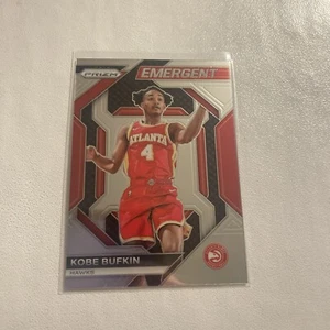2023-24 Panini Prizm - Emergent Silver Prizm #9 Kobe Bufkin (RC) - Bild 1 von 2