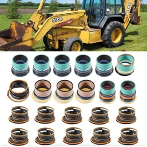 WHOLE MACHINE HYDRAULIC CYLINDER REPAIR SEAL KIT FOR JOHN DEERE 310E BACKHOE - Picture 1 of 14