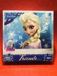Mega Puzzle Disney Frozen Friends Puzzle Queen Elsa 300 pcs Factory Sealed (1F) - Picture 1 of 6