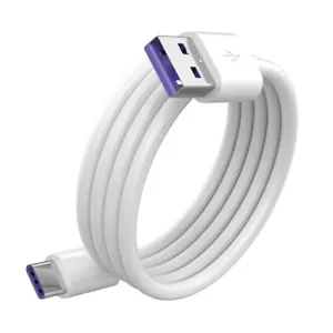 Fast Charge 5A USB Type C Cable For Samsung/Xiaomi Huawei P30 Pro Mobile Phone - Picture 1 of 8