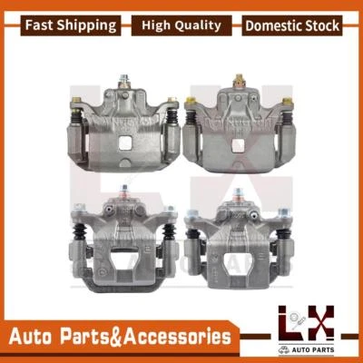 Pinza de freno de disco delantera trasera Nugeon 4 piezas para Nissan Sentra 2013 2014 2015 2016 Foto 1 de 4