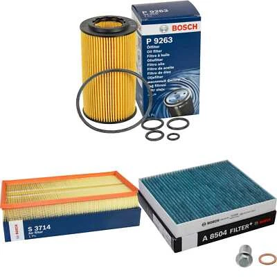 BOSCH Inspección Set Juego Filtros para Mercedes-benz Clase G Cabrio W463 - Imagen 1 de 4