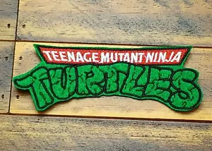 Toppa Ninja Mutante Iron-On Adolescenti Tartarughe Mutanti Applique Patch Ricamata - Foto 1 di 1