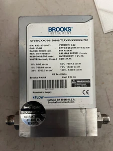 Brooks GF Series Thermal Mass Flow Meter/Valve - Picture 1 of 3