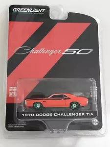 Greenlight 1:64 1970 Dodge Challenger T/A orange ""50th Anniversary"" 28040B CHASE - Bild 1 von 1