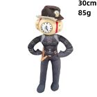 Skibidi Toilet Plush Clock Woman Figure Stuffed Plushies Doll Toys Kids Gift NEW