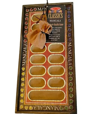 Melissa & Doug Past-time Classics Mancala Juego de Mesa/Decoración Foto 1 de 4