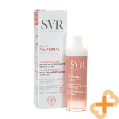 SVR Palpebral Baume Emolliente Riparativa Crema Viso per Eczema Incline Pelle 30 - Immagine 1 di 4