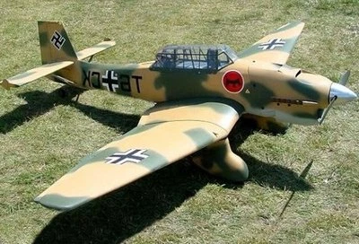 1/4 Scale STUKA -JU 87 124"   Giant   RC Airplane digital Plans & Templates - Image 1 of 4