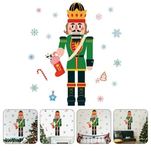 1 Sheet of Christmas Nutcracker Window Cling for Party - Picture 1 of 15