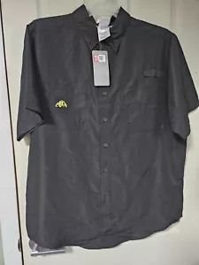 Bowie Bulldogs Black Fishing Shirt Vented UPF 50+ Pockets Pro Edge SMALL NCAA - Picture 1 of 14