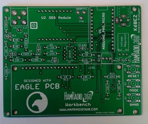 HamRadio 360 K6BEZ Antenna Analyser PCB with 2 AA143 diodes - Imagen 1 de 5