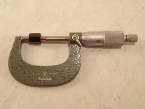 Micrómetro usado MITUTOYO 1-2" .0001" Nº 103-262 - Imagen 1 de 12