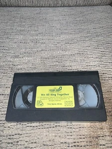 Sesame Street VHS Tape We All Sing Together TAPE ONLY - Picture 1 of 2