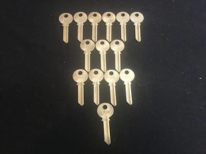 Llave en blanco original "GD" de Yale, 6 pines, juego de 14 - cerrajero - Imagen 1 de 3