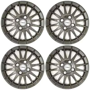 Grey 12 Inch Wheel Cover Wheel Cap Universal Model Set of 4 Pcs - Picture 1 of 6