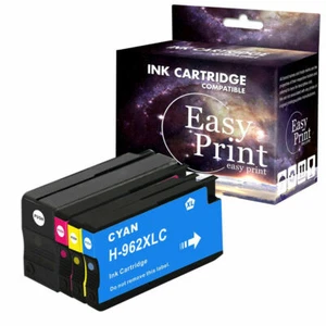 SET Schwarz 962XL Tintenpatrone Ersatz für HP Officejet Pro 9010 9012 9018 9025 - Bild 1 von 9