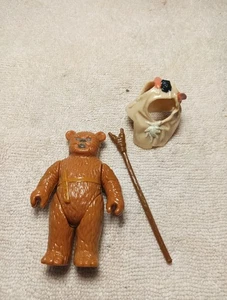 Paploo Ewok 100% Completo Star Wars ROTJ 1985 De Colección Kenner SIN REPRO T7 - Imagen 1 de 12