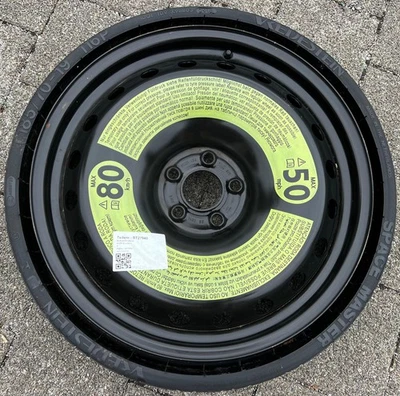 1 X ORIGINAL RESERVERAD NOTRAD AUDI Q8 4KE E-TRON 4KE601027 185/70R19 116P 2018 - Bild 1 von 2