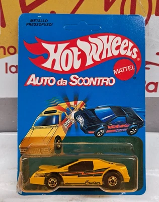 HOTWHEELS 1/64 AUTO DA SCONTRO    MATTEL 1984 ITEM 7573 - Immagine 1 di 3