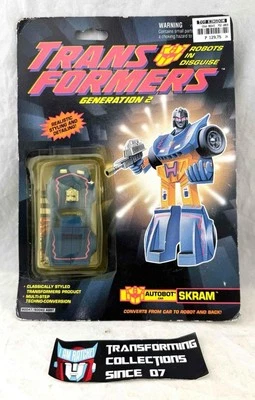Transformers Original 1993 G2 Axelerators Skram MOSC - Image 1 of 2