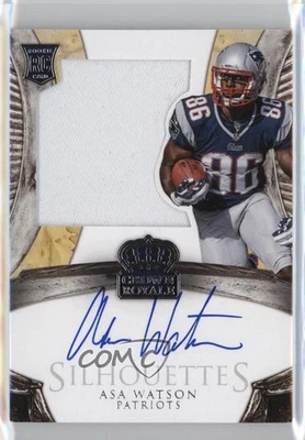 2014 Panini Crown Royale Silhouettes RPS /299 Asa Watson #236 Rookie Auto RC - Image 1 of 2