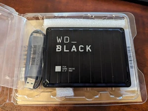 WD_BLACK 6TB P10 Game Drive Portable External Hard Drive HDD-WDBZ7D0060BBK-WESN - Picture 1 of 2