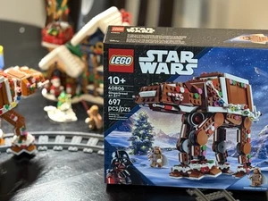 LEGO Star Wars Gingerbread AT-AT Walker 40806 NEW Sealed, In Hand Ready to Ship! - Picture 1 of 5