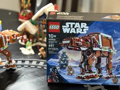 LEGO Star Wars Gingerbread AT-AT Walker 40806 NEW Sealed, In Hand Ready to Ship! - Image 1 of 4