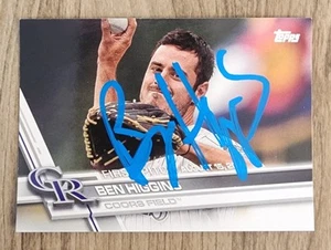 Ben Higgins Signed 2017 Topps First Pitch Card #FP-23 The Bachelor Auto RAD - Picture 1 of 9