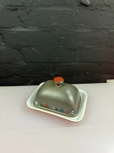 Denby Marrakesh / Knob Handle Covered / Lidded Butter Dish 1st Quality - Picture 1 of 4